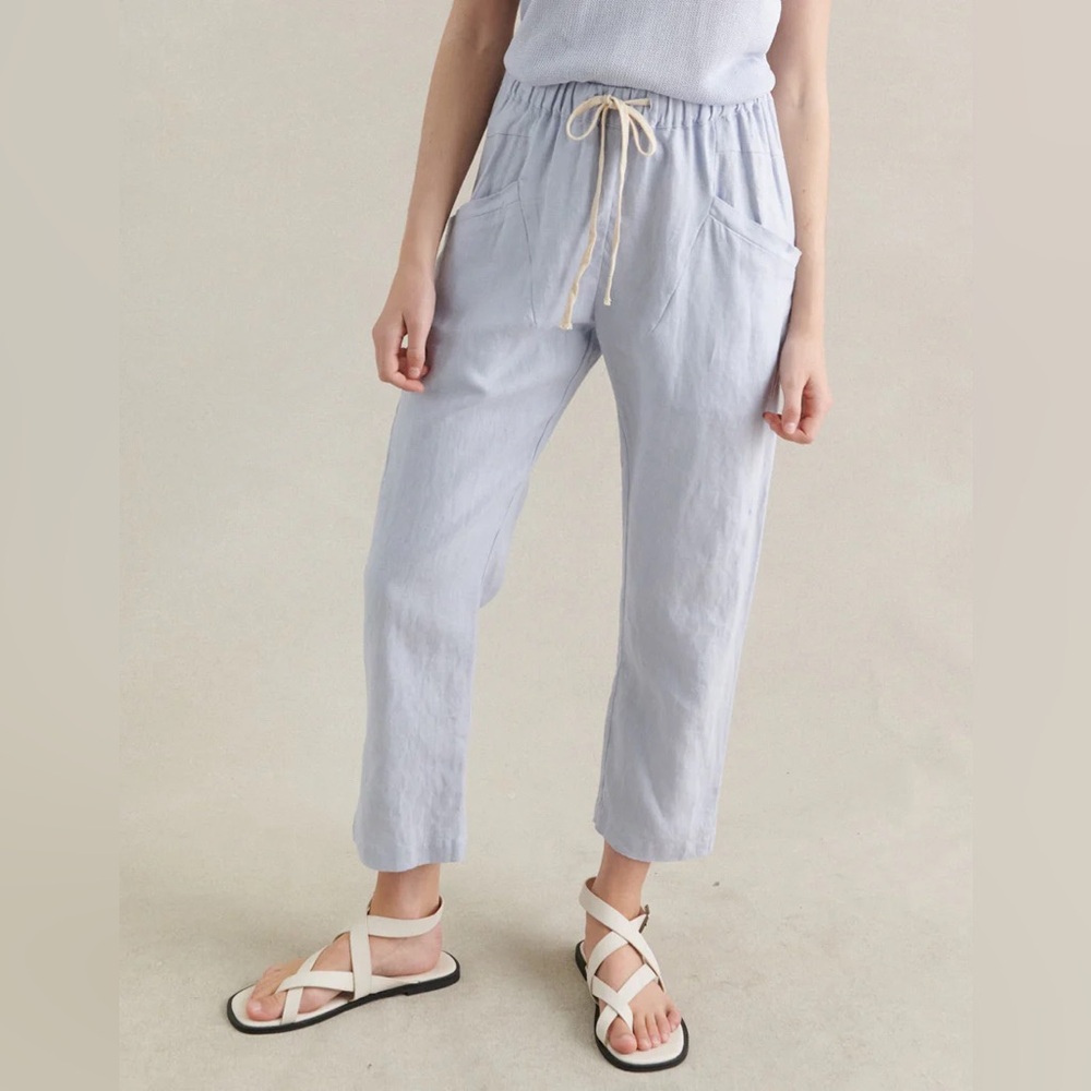 Light Blue Women's Casual Pants
